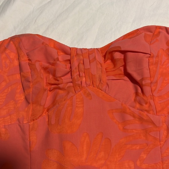 Lilly Pulitzer Orange Dress Size 4 - Picture 4 of 4